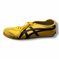 参考上代16500円 ONITSUKA TIGER MEXICO 66 メキシコ ローカットスニーカー  オニツカタイガー 1183C102 イエロー 29cm （6990M）
