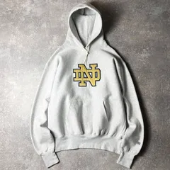 90s USA製 Cotton Exchange カレッジ パッチ 刺繍 RWタイプ スウェット フード パーカー XL / 90年代 アメリカ製 リバース トレーナー ビッグロゴ