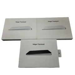 186001 通電確認のみ Apple アップル Magic Trackpad2 A1535   ホワイト/ブラック 3点まとめ売り