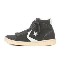 【美品】NONNATIVE ノンネイティブ サイズ:US8(26.0cm) | CONVERSE PRO-LEATHER HI (32756317) | プロレザー ハイ スウェード | チャコール | ハイカット スニーカー | コラボ 別注【中古】のサムネイル