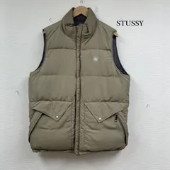 ステューシー 00s リバーシブル ダウン ジップ アップ ベスト メンズ XL ISItems【USED】【古着】【中古】50152620
