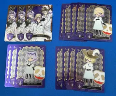 ツイステッドワンダーランド ポムフィオーレまとめセット メタルカードコレクション3 パックver. 【C9】