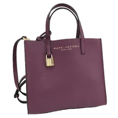 MARC JACOBS 2WAYショルダーバッグ レザー パープル