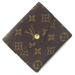  ルイヴィトン Wホック財布 モノグラム ポルトモネ ビエ