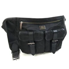  バーバリー ブラックレーベル ウエストバッグ ブラック 