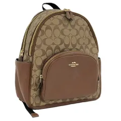 COACH リュックサック バックパック シグネチャー バックパック ブラウン系 5671
