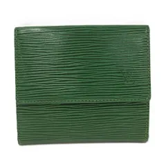 LOUIS VUITTON 三つ折り財布 ポルト モネ ビエ カルトクレディ ボルネオグリーン エピ M63484