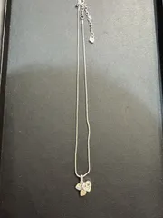 【SWAROVSKI】★スワロフスキー スリー ハート クリスタル ネックレス