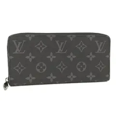 LOUISVUITTON ジッピーウォレット ホリゾンタル ラウンドファスナー 長財布 モノグラム エクリプス M11611