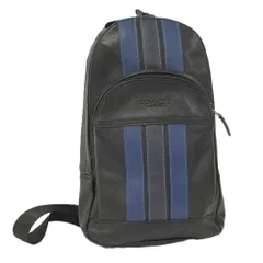 COACH ボディバッグ レザー ブラック F49318