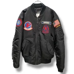 AVIREX MA-1 COMMERCIAL TOP GUN MAVERICK  XLサイズ ブラック 6102197