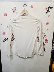 ゼクシィミックス アイボリー タートルネック 長袖 Tシャツ S