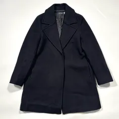 【美品】JOURNAL STANDARD relume　 ジャーナルスタンダード レリュウム  チェスターコート wool (M)ネイビー