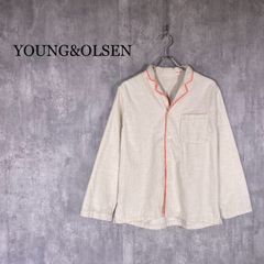 『YOUNG&OLSEN』ヤングアンドオルセン (2) オープンカラーパジャマシャツ