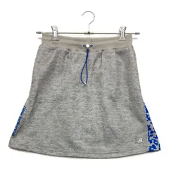 中古 レディース ニューバランスゴルフ New Balance golf スカート 1(M) グレー  裏起毛 スウェット地