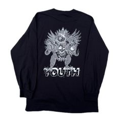 美品】DETERMINATION 達磨×青龍 バックプリント 袖プリ ロンT - メルカリ