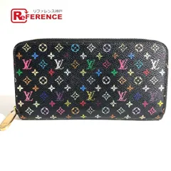 LOUIS VUITTON ルイヴィトン 長財布 ジッピー・ウォレット  M60243 モノグラムマルチカラーキャンバス ノワール ブラック