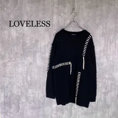 『LOVELESS』（M）クルーネック長袖ニット