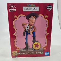 01w-5289 ○  未開封 一番くじ フィギュア トイ・ストーリー A賞 ウッディギミック付き フィギュア  【中古品】