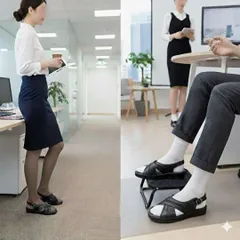 クロスストラップ サンダル ブラック 　サイズ展開　Mサイズ／Ｌサイズ　大きいな滑り止め付で安心防滑　バンドはホックボタンで簡単脱着　汚れ目立ちにくいブラックカラー　４ｃｍヒールで歩きやすい