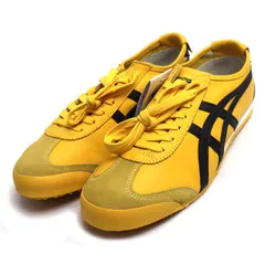 ONITSUKA TIGER オニツカタイガー メキシコ 66 スニーカー イエロー/ブラック 1183C102 28cm メンズ 未使用 買取品