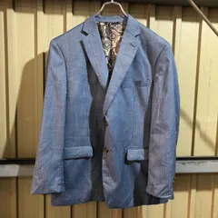 1743 LAULEN RALPH LAUREN テーラードジャケット ライトブルー XL 相当  ローレンラルフローレン 古着卸 アメリカ仕入
