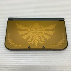【中古品】 Newニンテンドー3DSLL本体 ハイラルエディション 本体のみ 【036-260207-SH-09-min】