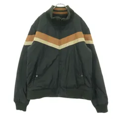 kissmark キスマーク リバーシブル コットン 長袖 ハイネック 中綿 コーデュロイジャケット L ブラック系 メンズ 古着