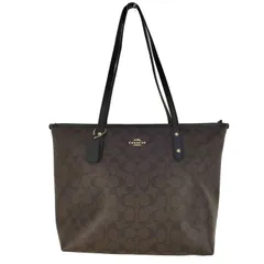 コーチ COACH シグネチャー トートバッグ PVC レディース 表記無 