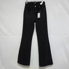 新品) MUSINSA ムシンサスタンダード ブラックデニム ブーツカット デニムパンツ レディース 26インチ 0715