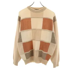 LINDBERGH リンドバーグ カシミヤ100％ 長袖 セーター M ベージュ ニット メンズ 古着のサムネイル