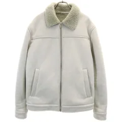 ZARA ザラ ムートンジャケット L グレー メンズ 古着