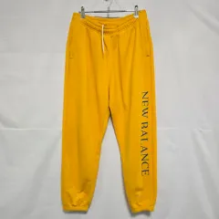 ニューバランス 밴딩 ジョガーパンツ イエロー レディース 30インチ 0909