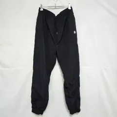 スターター ナイロン ブラック 밴딩 ジョガーパンツ メンズ 30インチ 0909