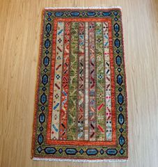 アフガン バルーチ ヴィンテージ絨毯 79×53cm トライバルラグ - メルカリ