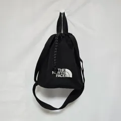 THE NORTH FACE ザノースフェイス ブラック ドローイングバッグ トートバッグ クロスバッグ 0911