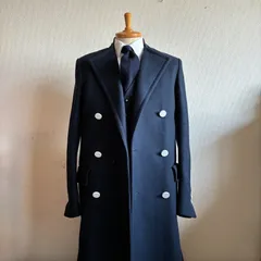 ANDREA POMPILIO(アンドレア ポンピリオ) ダブルブレストチェスターコート