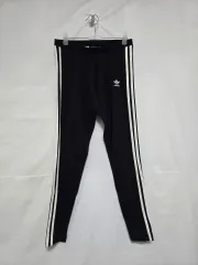 アディダス 3本線 レギンス ブラック large レディース 28インチ 1124