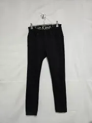 Calvin Klein カルバ・ンクライン ジーンズ ブラック パンツ レディース 28インチ 1127