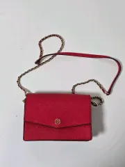 トリーバーチ レッド ミニ チェーン クロスバック 1204