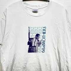 マルコムX 68&Brothers シックスティエイトアンドブラザーズ 古着 ユーズド Tシャツ Lサイズ ホワイト メンズ ユニセックス 映画 ムービーTシャツ 平成 半袖 夏物 夏服 US古着 USA古着 アメリカン ヴィンテージ ビンテージ y2kのサムネイル