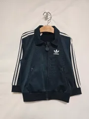 アディダス ターコイズ ファイヤーバード 弱起毛 トラックジャージ ジャージ ジャケット キッズ 2-3歳 1211