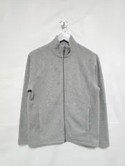 グレー フリース ジップアップ ジャケット メンズ 95 1226