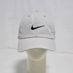 ナイキ アイボリー クラブキャップ 刺繍 ボールキャップ L-XL