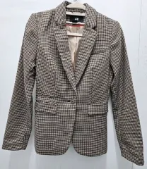H&M ハウンドトゥース チェック ジャケット