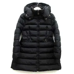 モンクレール MONCLER シャーパル CHARPAL ダウンコート フード付き Aライン 2020AW ブラック 黒 6anni 116cm 国内正規 女の子