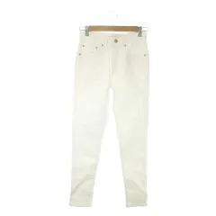 リーバイス Levi's 721 HIGH RISE SKINNY デニム ジーンズ 27 白 ホワイト 無地 スキニーフィット フルレングス /AO31 ■GY58