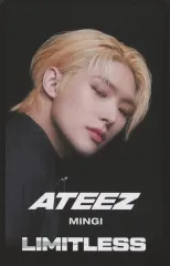 【中古】コレクションカード(男性) ATEEZ/ミンギ(Mingi)/2ND SINGLE「Limitless」発売記念キャンペーン HMVクーポンカード