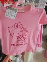 ハローキティ ピンク 半袖 Tシャツ 95 サイズ