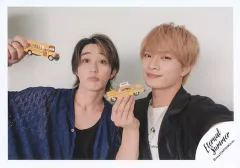 【中古】生写真(STARTO) HiHi Jets・美 少年/橋本涼・浮所飛貴/横型・バストアップ/New York Photo Diary “Eternal Summer”オリジナルフォト/公式生写真